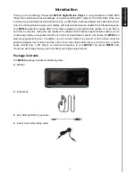 Preview for 5 page of Transcend MP630 User Manual