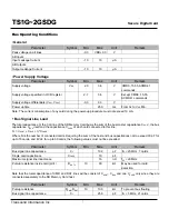 Preview for 3 page of Transcend Secure Digital Card TS1GSDG Specification Sheet