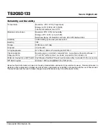 Preview for 7 page of Transcend Secure Digital Card TS2GSD133 Specification Sheet