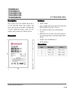 Transcend SSD25 Datasheet preview