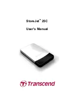 Transcend StoreJet 25C User Manual preview