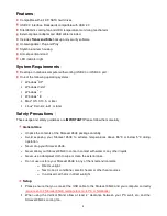 Preview for 4 page of Transcend StoreJet 35U3 User Manual