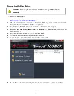 Preview for 14 page of Transcend StoreJet 35U3 User Manual