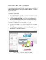 Preview for 24 page of Transcend StoreJet Cloud User Manual