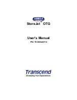 Preview for 1 page of Transcend StoreJet OTG User Manual