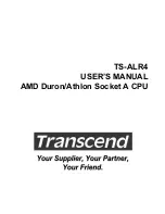 Transcend TS-ALR4 User Manual предпросмотр