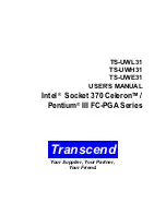 Предварительный просмотр 1 страницы Transcend TS-UWE31 User Manual