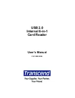 Preview for 1 page of Transcend TS0MFLRD6E User Manual