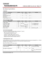 Preview for 3 page of Transcend TS4/8GUSDHC6-P3 Specifications