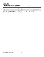 Preview for 9 page of Transcend TS4G-16GSDHC6- S5W Specifications