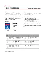 Preview for 1 page of Transcend TS4G-32GSDHC6-P2 Datasheet