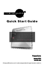 TransCore encompass4 Quick Start Manual preview