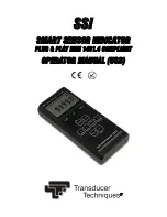 Transducer Techniques SSI Operator'S Manual preview