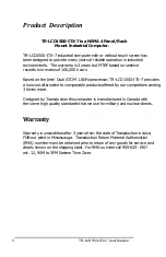 Preview for 6 page of Transduction TR-LCD1500-ITX-7 User Manual