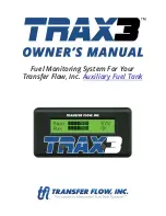 Preview for 1 page of Transfer Flow TRAX3 Owner'S Manual