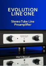 Transfomatic Audio EVOLUTION LINE ONE User Manual preview