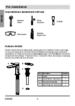 Preview for 4 page of Transform HUDSON QFB72CE Manual