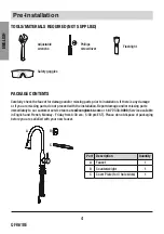 Preview for 4 page of Transform JUNO QFK61BE Owner'S Manual