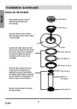 Предварительный просмотр 8 страницы Transform QL063 Owner'S Manual