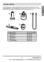 Предварительный просмотр 11 страницы Transform SALEM QFK39BE Owner'S Manual