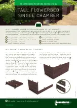 Transform TALL FLOWERBED SINGLE CHAMBER Mounting Instructions preview