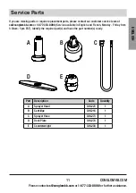 Предварительный просмотр 11 страницы Transform VIENNA QFK47BE Owner'S Manual