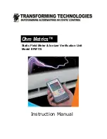 Transforming Technologies Ohm Metrics EFM115 Instruction Manual preview