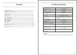 Preview for 4 page of TRANSIT FSTV-3222P User Manual