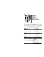 Preview for 1 page of Transition Networks CBFTF1011-120 User Manual