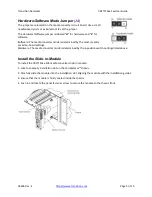 Preview for 5 page of Transition Networks CBFTF10xx-1xx User Manual