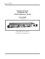 Transition Networks CPSMC0800-100 User Manual preview