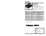 Transition Networks J/E-PSW-FX-03 User Manual preview