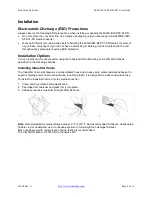 Preview for 4 page of Transition Networks M/GE-ISW-SFP-01-PD User Manual