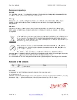 Preview for 16 page of Transition Networks M/GE-ISW-SFP-01-PD User Manual