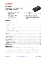 Transition Networks M/GE-PSW-LX-01 User Manual preview