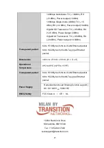 Предварительный просмотр 52 страницы Transition Networks Milan MIL-RCM16A-V2 User Manual