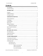 Preview for 3 page of Transition Networks Milan MIL-SM2401MAF User Manual