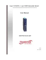 Preview for 1 page of Transition Networks SISTF101X-241-LRT User Manual