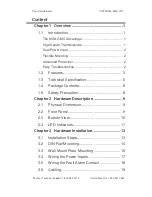 Preview for 3 page of Transition Networks SISTM1040-262D User Manual