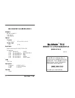 Preview for 1 page of Transition Networks SMHB-E-TX-12 User Manual