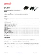 Transition Networks SPS-2460 Series User Manual preview