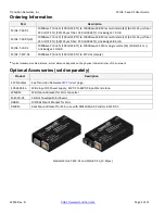 Preview for 2 page of Transition M/GE-T Series User Manual