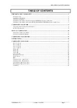 Preview for 2 page of Transmille 3000A Series Calibration Manual