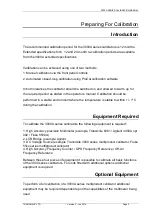 Preview for 3 page of Transmille 3000A Series Calibration Manual