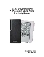 Transmitter Solutions DOLCSAW10KH Quick Reference Programming Manual preview