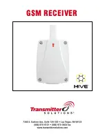 Preview for 1 page of Transmitter Solutions GSM RECEIVER Installation And Operation Manual