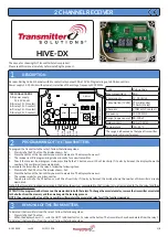 Preview for 1 page of Transmitter Solutions HIVE-DX Manual