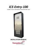 Preview for 1 page of Transmitter Solutions iCE?Entry?100 Installation Manual