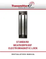 Transmitter Solutions Maglock Installation Manual предпросмотр