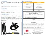 Предварительный просмотр 2 страницы Transmitter Solutions Monarch 295SEPA1K Manual